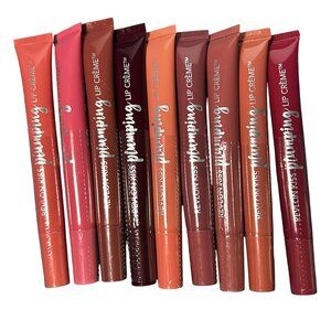 Lot of 9 Revlon Kiss Plumping Lip Creme Assorted Shades Bundle New Sealed